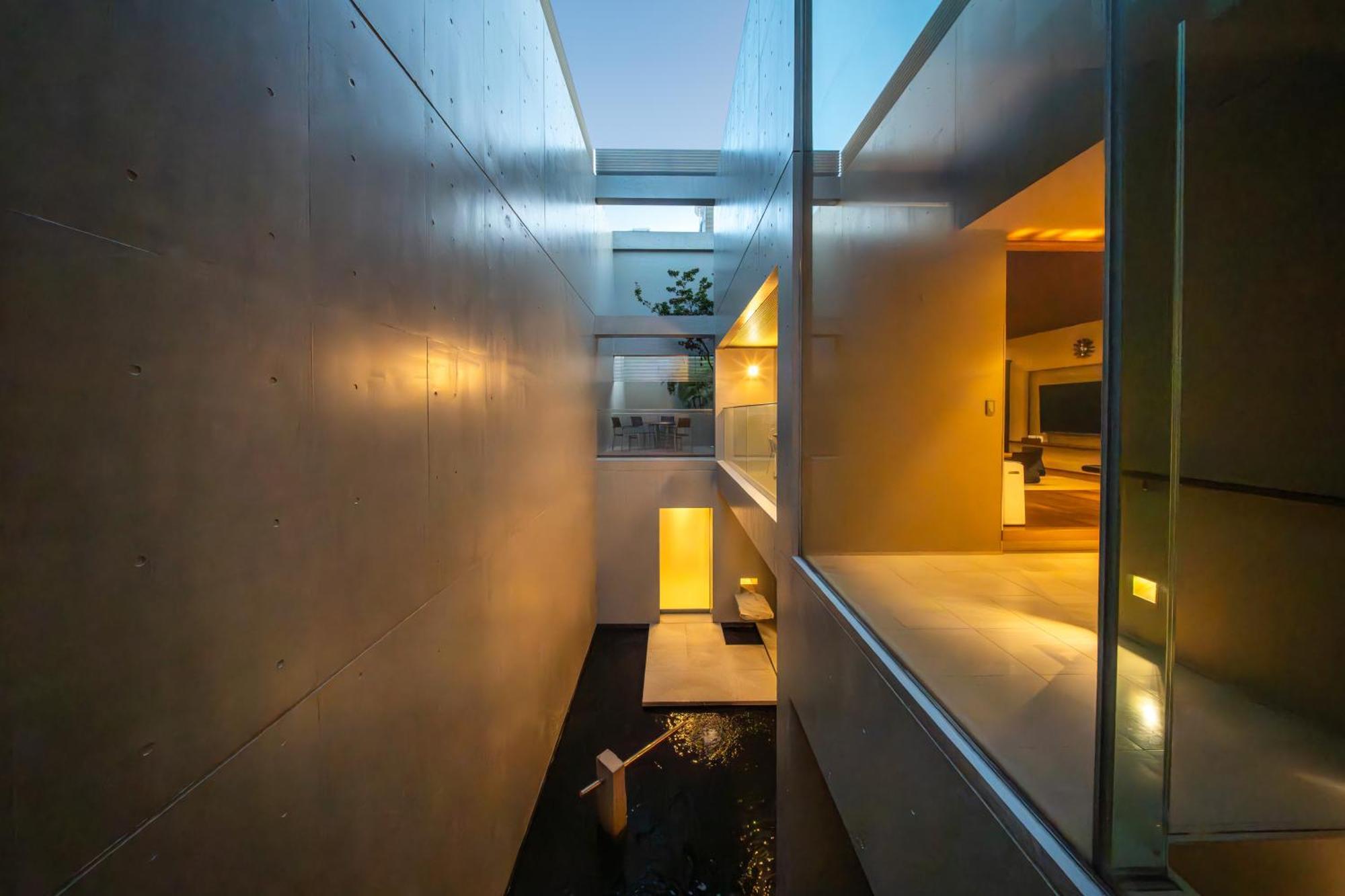 Villa Azabu Modern House Präfektur Tokio Exterior foto